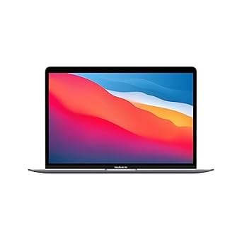 Apple MacBook Air Laptop M1 chip, 13.3-inch/33.74 cm Retina Display, 8GB RAM, 256GB SSD Storage, Backlit Keyboard, FaceTime HD Camera, Touch ID. Works with iPhone/iPad; Space Grey